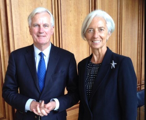 NABOLJI FRANCUSKI KADAR: Michel Barnier i Christine Lagarde